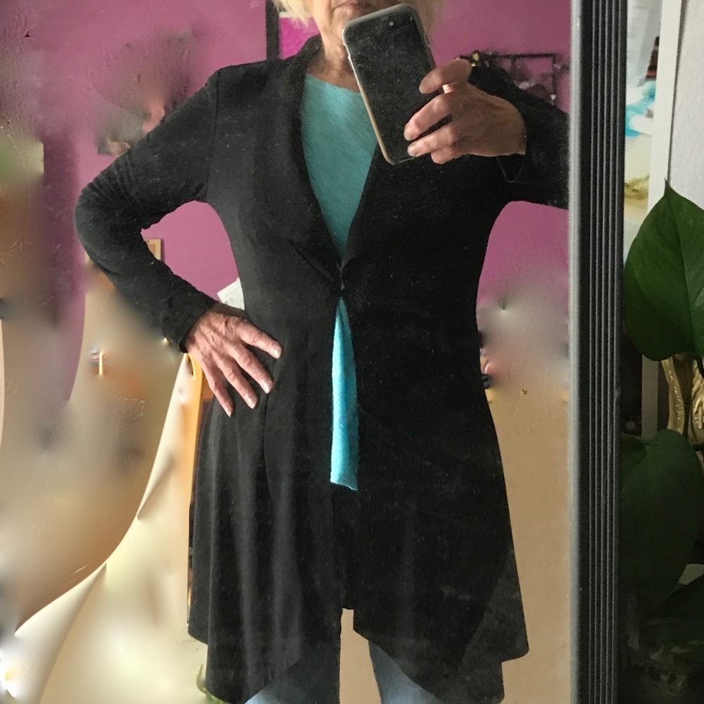 Black lightweight, dressy jacket